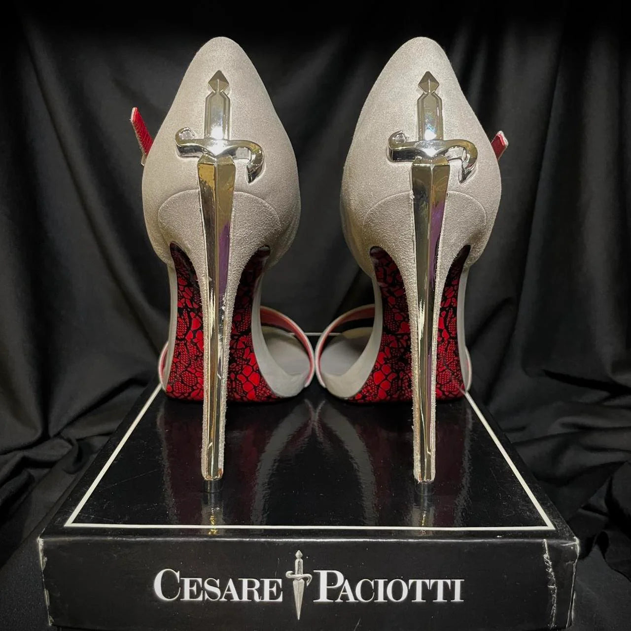 2x Cesare Lady Blade Heels