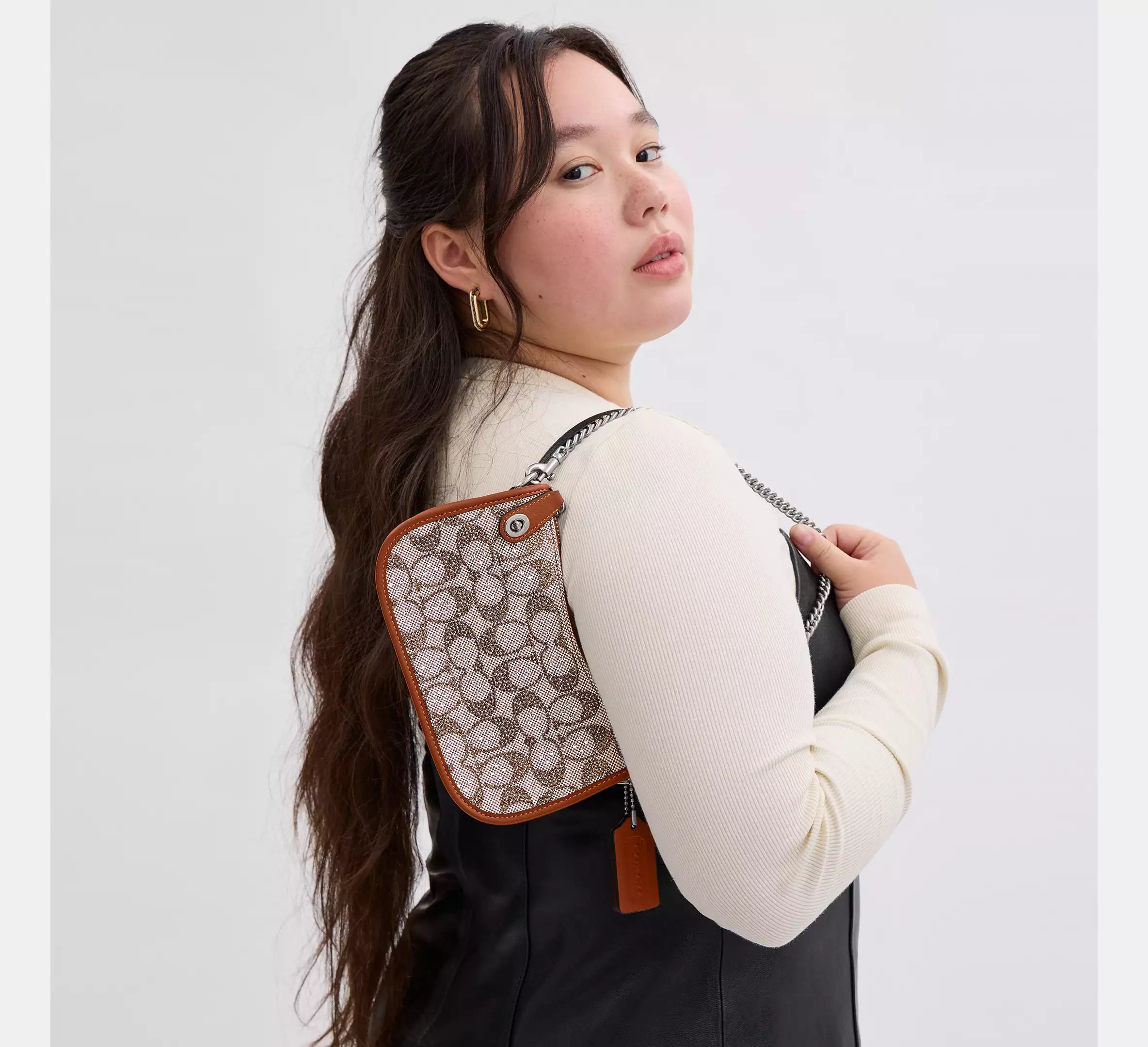 Coach Crystal Signature Jacquard BUNDLE